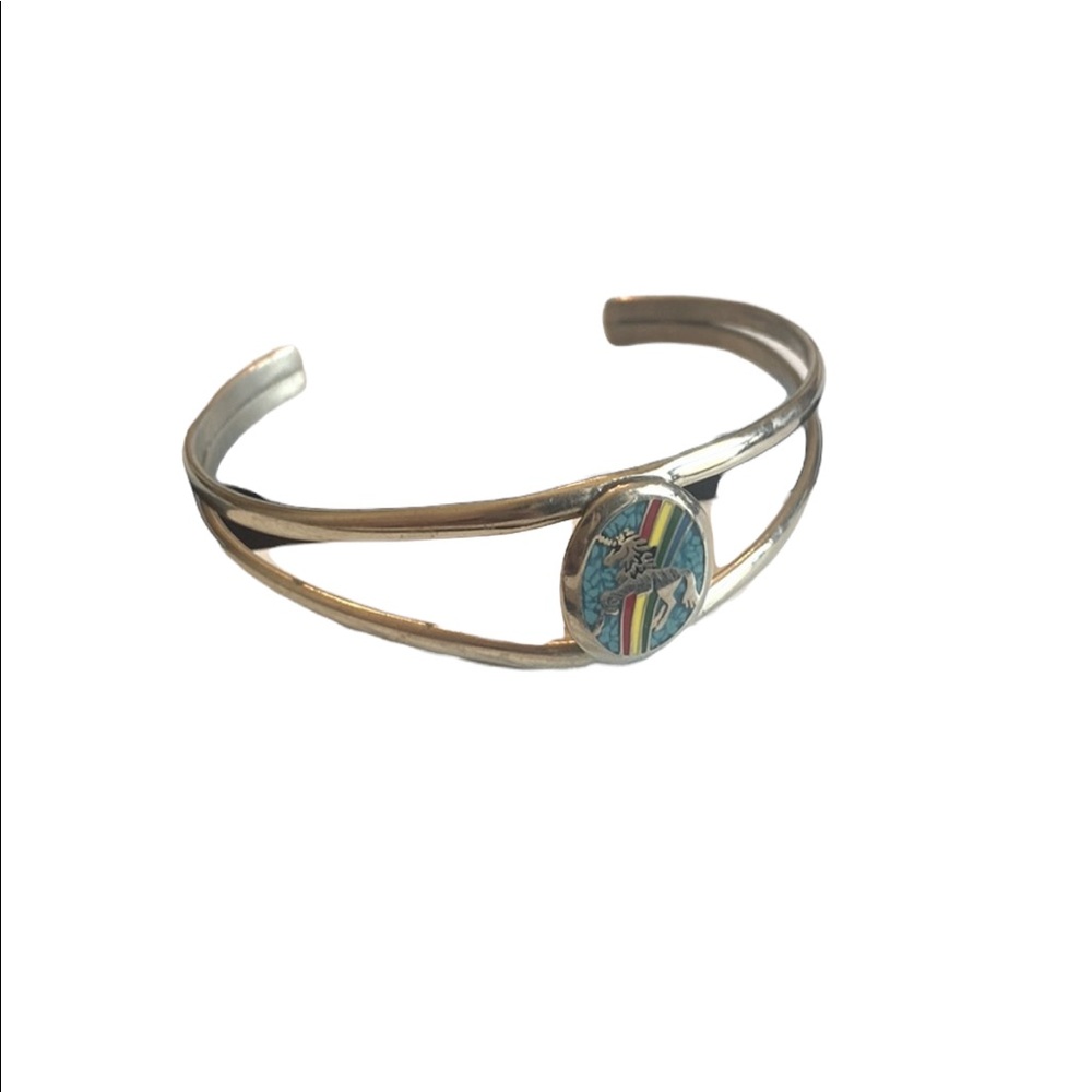 Unicorn Silver Bracelet
